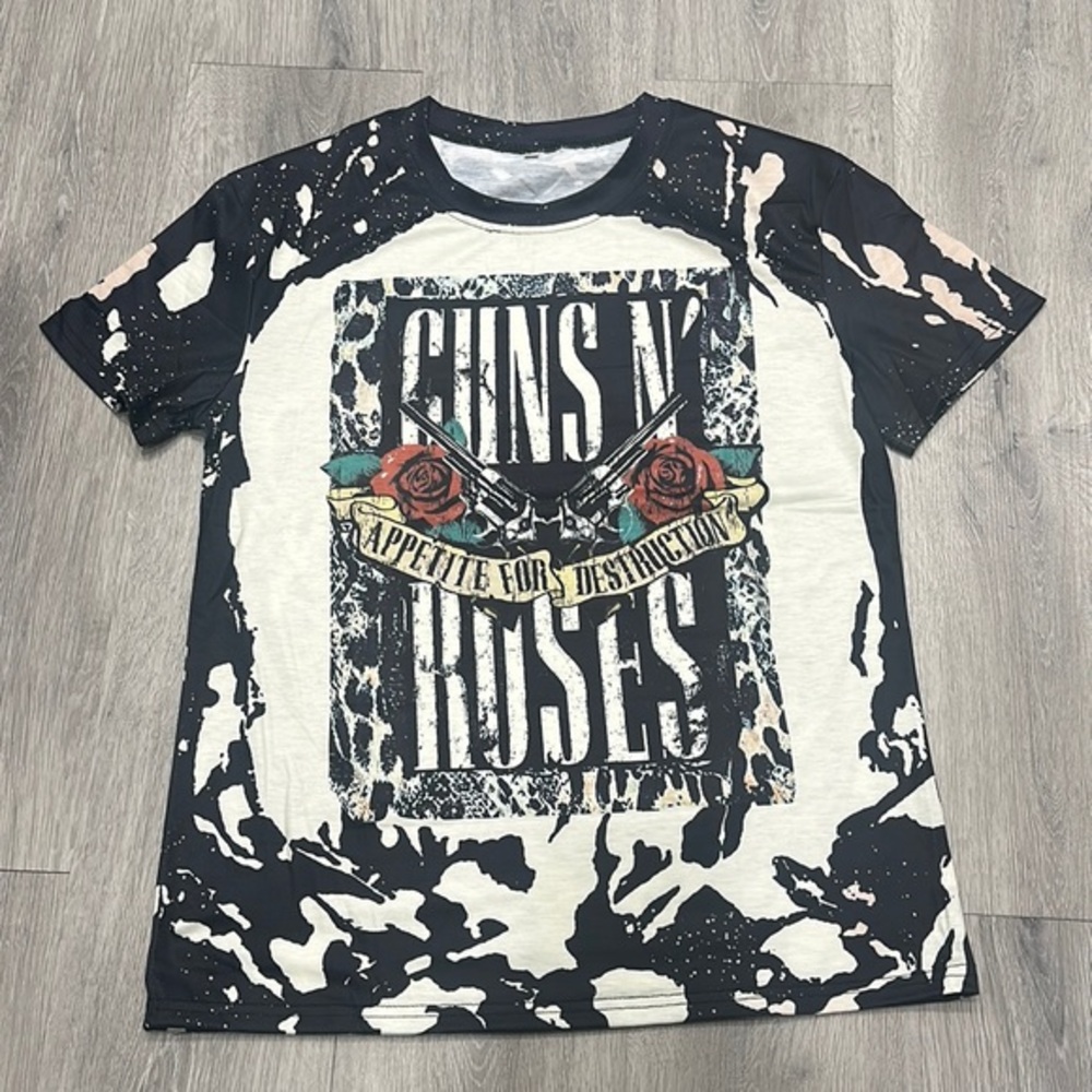 Guns N’ Roses Short Sleeve T-Shirt Guns and Roses Vintage Shirt